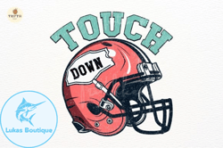 vintage touchdown season png design 138