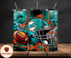 miami dolphins tumbler wraps, ,nfl teams, nfl sports, nfl design png, design by davisbundlesvg 20