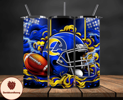 los angeles rams tumbler wraps, ,nfl teams, nfl sports, nfl design png, design by davisbundlesvg 19