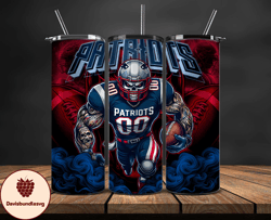 new england patriots tumbler wrap, football wraps, logo football png, logo nfl png, all football team png, design by dav