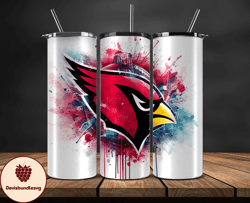 arizona cardinals logo nfl, football teams png, nfl tumbler wraps png design by davisbundlesvg 51