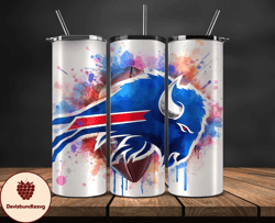 buffalo bills logo nfl, football teams png, nfl tumbler wraps png design by davisbundlesvg 53