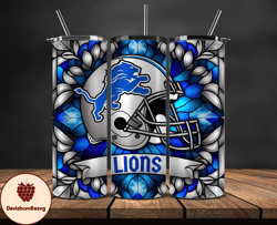 detroit lions logo nfl, football teams png, nfl tumbler wraps png design by davisbundlesvg 60