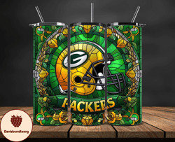 green bay packers logo nfl, football teams png, nfl tumbler wraps png design by davisbundlesvg 68