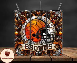 cleveland browns logo nfl, football teams png, nfl tumbler wraps png design by davisbundlesvg 74