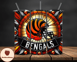 cincinnati bengals logo nfl, football teams png, nfl tumbler wraps png design by davisbundlesvg 77