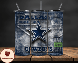 dallas cowboys logo nfl, football teams png, nfl tumbler wraps png design by davisbundlesvg 81