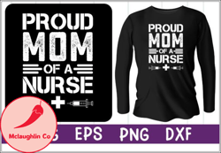 proud mom of a nurse design 51