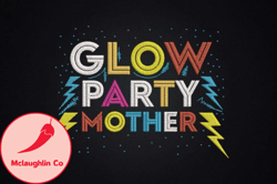 color vintage retro party mothers day design 57