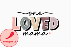 retro mothers day one blessed mama, mother day png, mother day png design 383