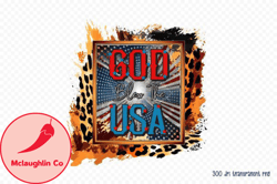 4th of july png  god bless the usa png design 17