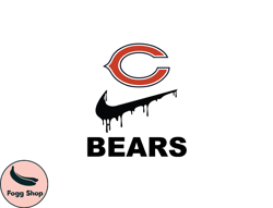 chicago bears png, nike  nfl png, football team png,  nfl teams png ,  nfl logo design 64