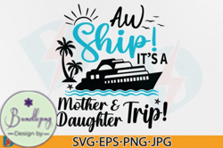 Cruise SVG Design, Mother Daughter Trip Design 98