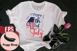 Happy 4th of July T-shirt Design Design 02