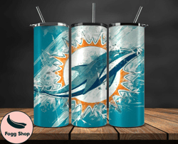 miami dolphinsnfl tumbler wrap, nfl teams, nfl logo tumbler png, nfl design png design 07