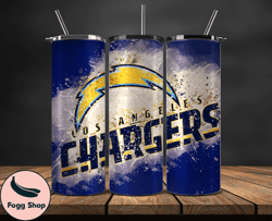 los angeles chargersnfl tumbler wrap, nfl teams, nfl logo tumbler png, nfl design png design 14