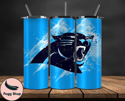 carolina panthersnfl tumbler wrap, nfl teams, nfl logo tumbler png, nfl design png design 29