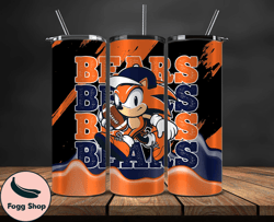 chicago bears tumbler wraps, sonic tumbler wraps, ,nfl png,nfl teams, nfl sports, nfl design png design 02