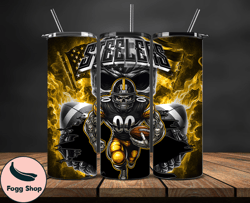 pittsburgh steelers fire tumbler wraps, ,nfl png,nfl teams, nfl sports, nfl design png design 27