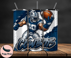 dallas cowboys tumbler wrap, nfl teams,nfl logo football, logo tumbler png design 09