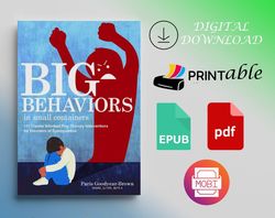 big behaviors in small containers: 131 trauma-informed play therapy interventions for disorders of dysregulation