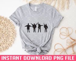 beatles help design png files for sublimation