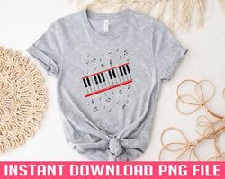 beat it michael jackson piano shirt png files for sublimation