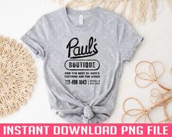 beastie pauls black png files for sublimation