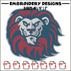 loyola marymount mascot embroidery design, ncaa embroidery, sport embroidery,logo sport embroidery, embroidery design