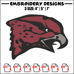 maryland eastern shore logo embroidery design, ncaa embroidery, sport embroidery,logo sport embroidery,embroidery design