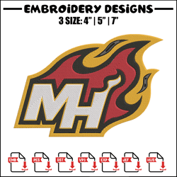miami heat fire embroidery design, nba embroidery, sport embroidery, embroidery design, logo sport embroidery