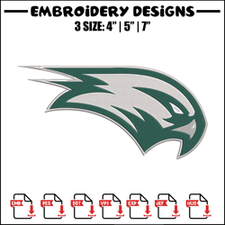 wagner seahawks logo embroidery design,ncaa embroidery,sport embroidery, logo sport embroidery, embroidery design