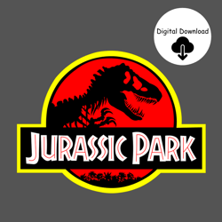 jurassic park logo png- jurassic park dinosaurs png- digital download, jurassic park gate png & png files included!