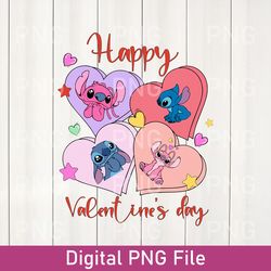 vintage disney stitch and angel valentine png, angel valentine, disney valentine's day, stitch valentine png, xoxo gifts