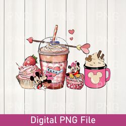 valentines day coffee cups png, valentines day png for woman, latte valentine png, valentines day gift, happy valentines