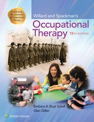 willard and spackman's occupational therapy 13th edition