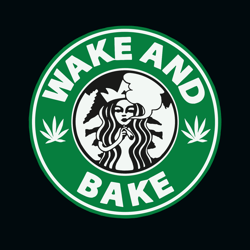 wake and bake svg, weed svg, cannabis svg clipart, silhouette svg, cricut svg files, digital download