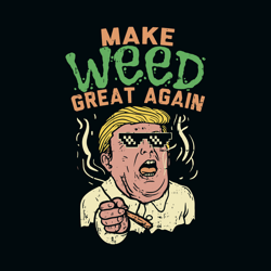 make weed great again svg, cannabis svg, funny svg, weed svg clipart, silhouette svg, digital download