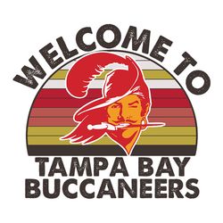 welcome to tampa bay buccaneers nfl svg, tampa bay svg, football team svg, nfl svg, sport svg, digital download