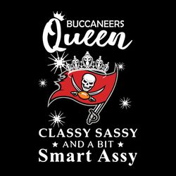 queen classy sassy tampa bay buccaneers nfl svg, tampa bay svg, football team svg, nfl svg, sport svg, digital download