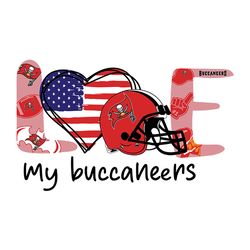 love my tampa bay buccaneers nfl svg, tampa bay svg, football team svg, nfl svg, sport svg, digital download