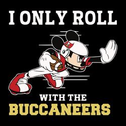 i only roll tampa bay buccaneers nfl svg, tampa bay svg, football team svg, nfl svg, sport svg, digital download