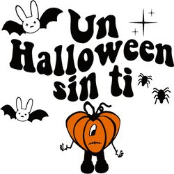 bad bunny halloween svg, un halloween sin ti svg, benito svg, spooky benito svg, digital download-2