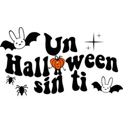 bad bunny halloween svg, un halloween sin ti svg, benito svg, spooky benito svg, digital download-3