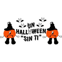 bad bunny halloween svg, un halloween sin ti svg, bad bunny svg, digital download-5