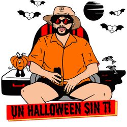 bad bunny halloween svg, un halloween sin ti svg, bad bunny svg, digital download-7