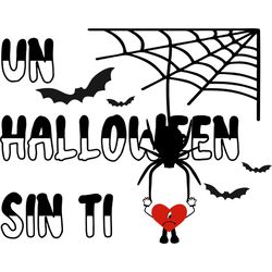 bad bunny halloween svg, un halloween sin ti svg, bad bunny svg, digital download-26