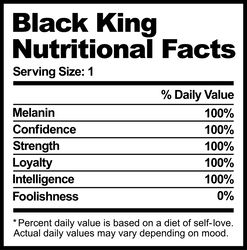 black king nutritional facts svg, black girl svg, afro woman svg file, afro woman svg, black girl clipart, cut file