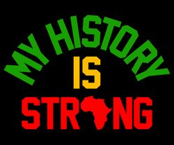 my history is strong svg, black girl svg, afro woman svg file, afro woman svg, black girl clipart, digital download