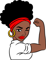 strong black woman svg, black gilr svg, afro woman svg file, afro girl svg, black girl clipart, digital download